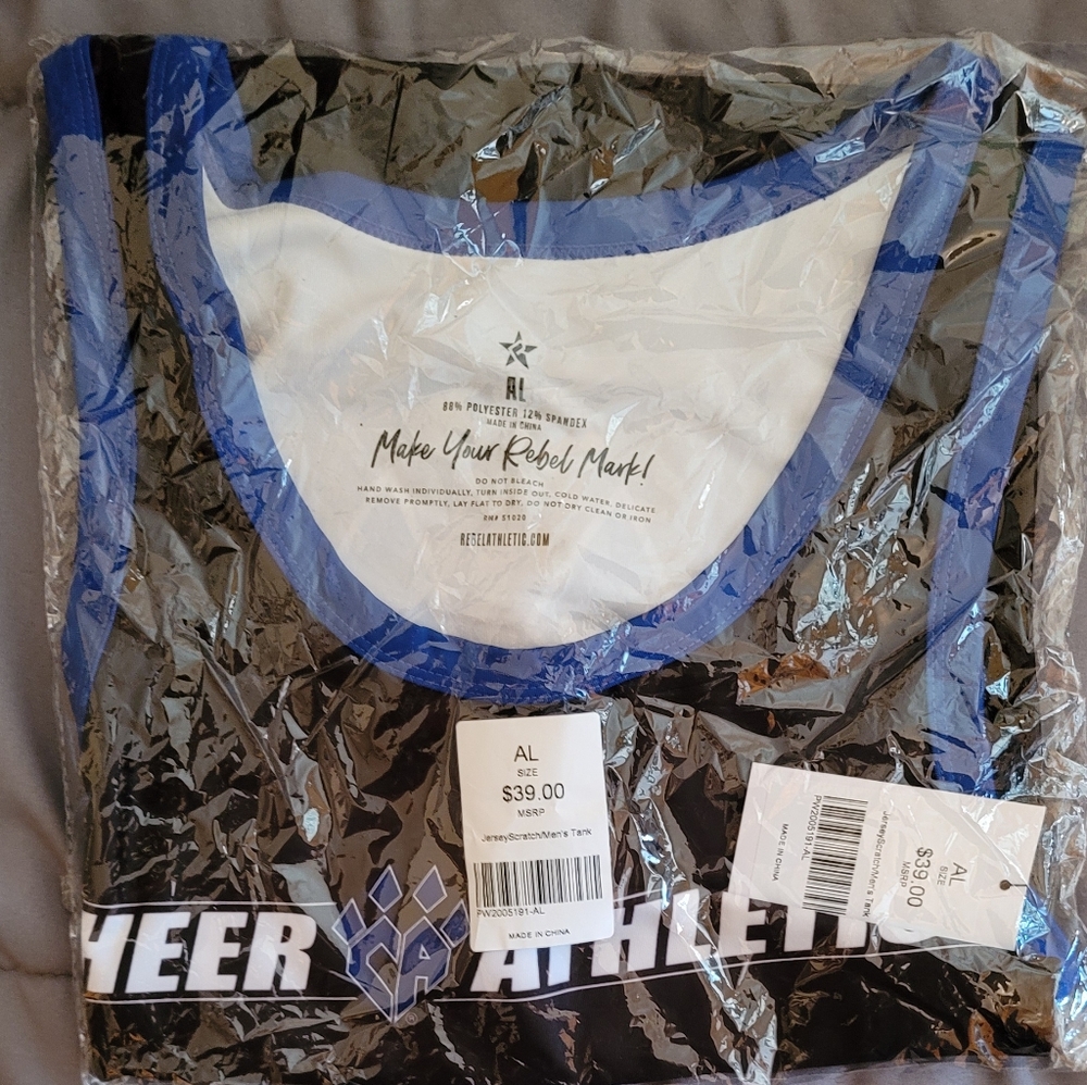 Men's Adult large CA tank top